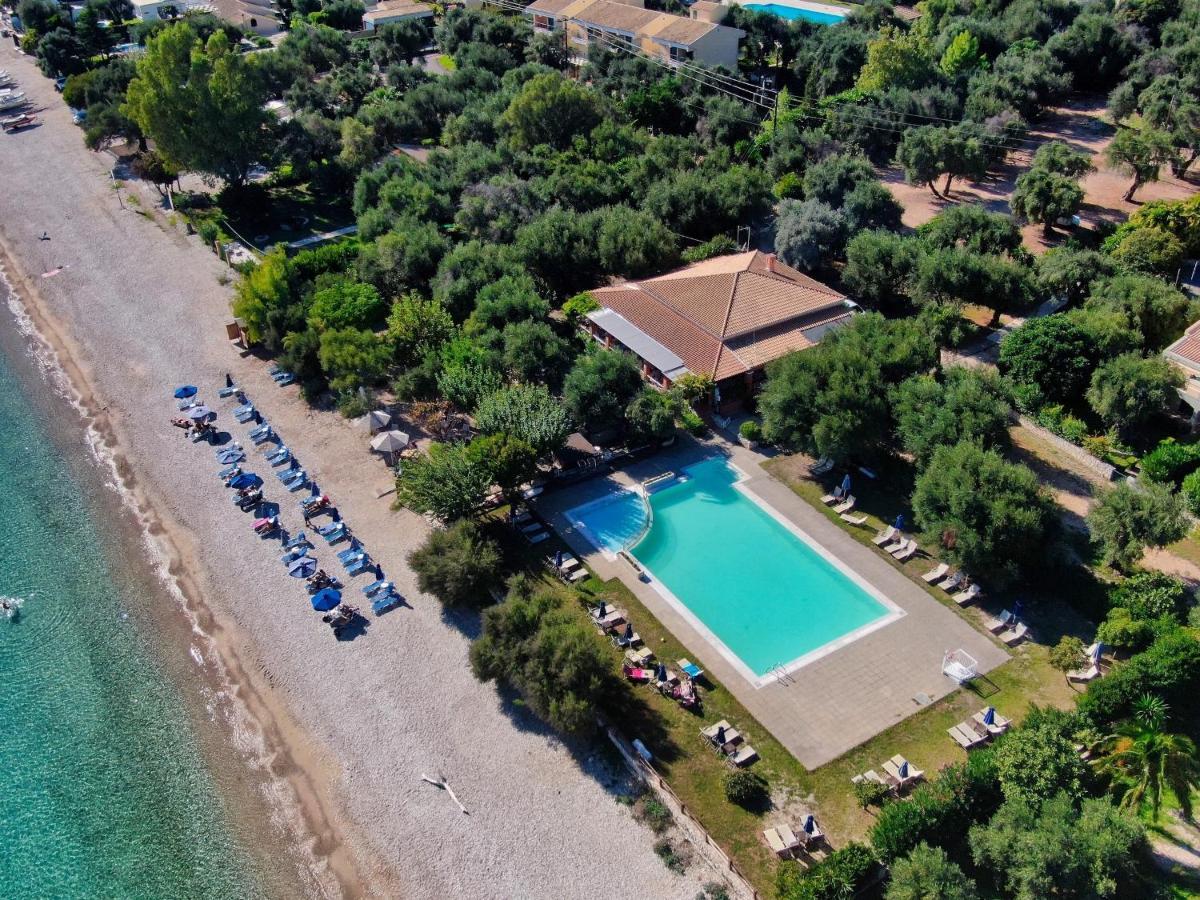 Апартаменты Pebbles And Sea At Barbati With Shared Pool Экстерьер фото