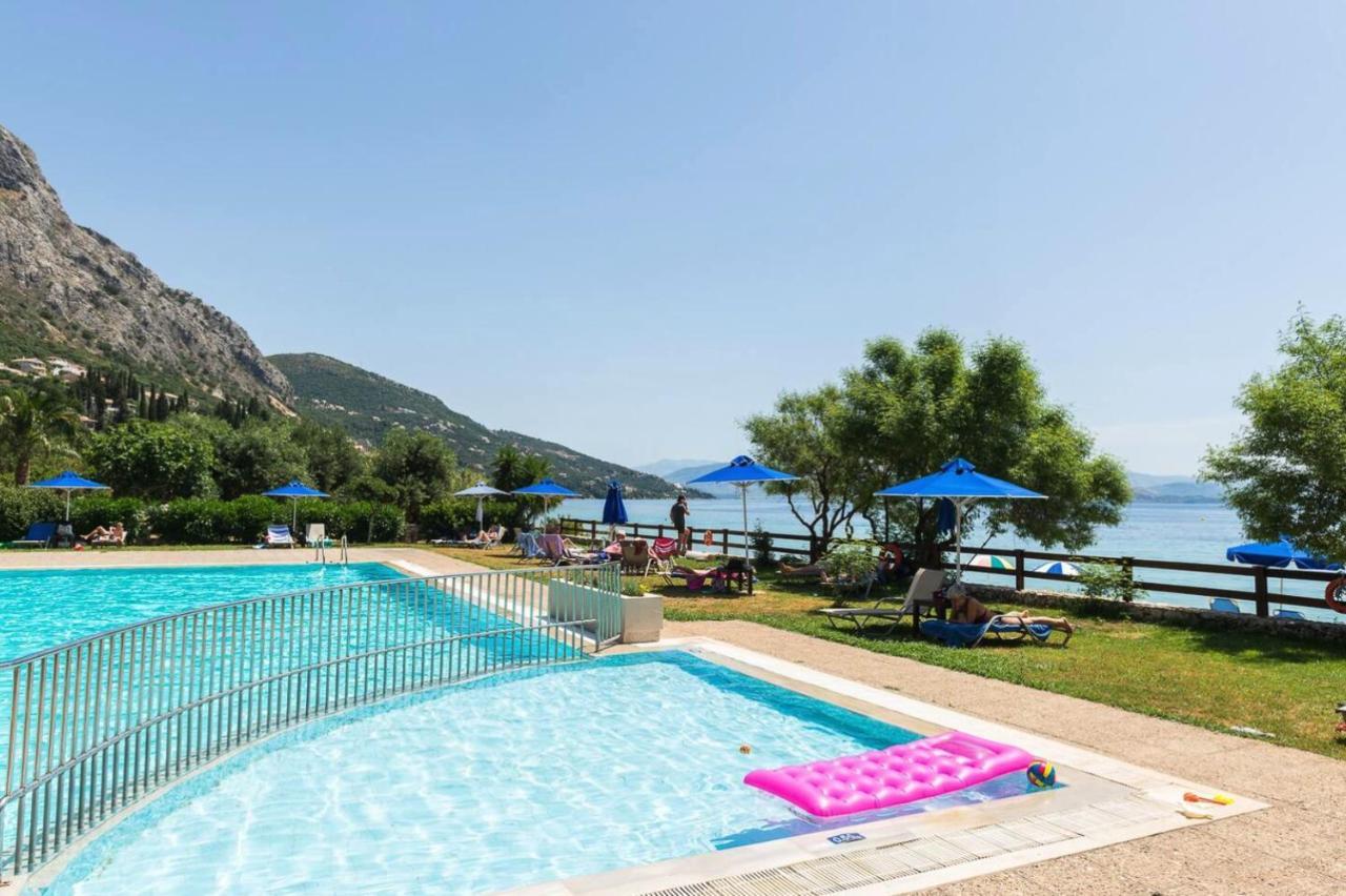 Апартаменты Pebbles And Sea At Barbati With Shared Pool Экстерьер фото